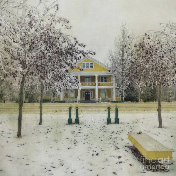 Dawson City Poster featuring the photograph Commissioner's Residence #2 by Priska Wettstein