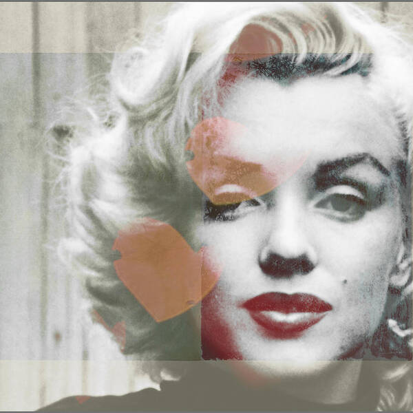 Marilyn Monroe  Poster featuring the painting I Will Always Love You by Paul Lovering