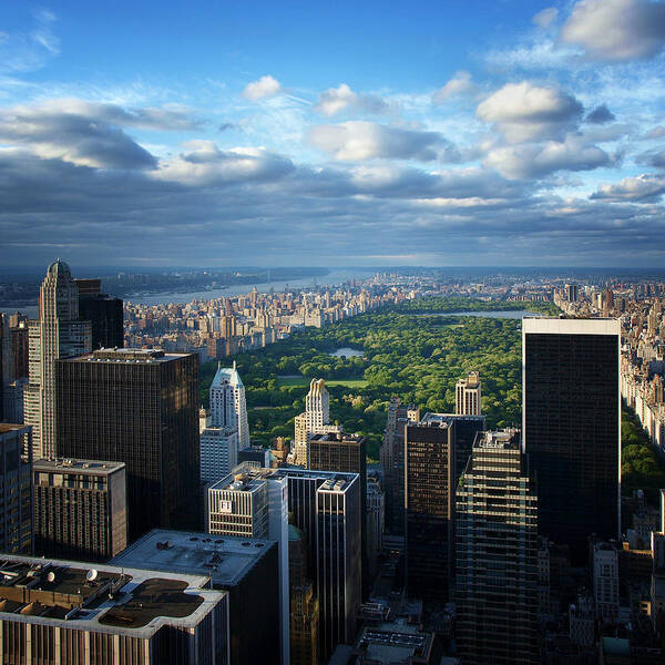 Ny Poster featuring the photograph NYC Central Park #1 by Nina Papiorek