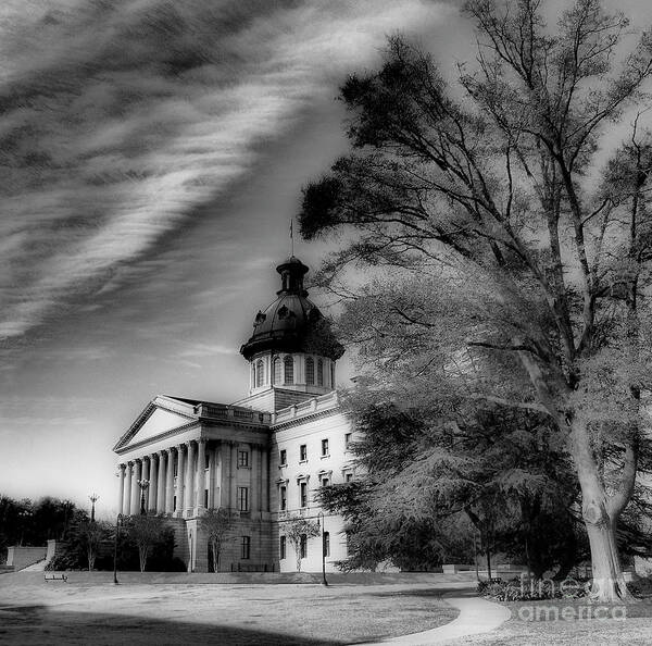 Scenic Tours Poster featuring the photograph South Carolina State House #1 by Skip Willits