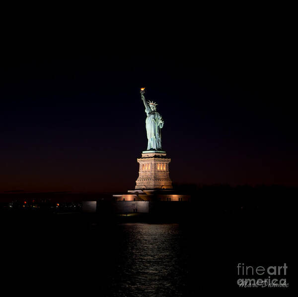  Poster featuring the photograph Statue of Liberty #1 by Mark Dahmke