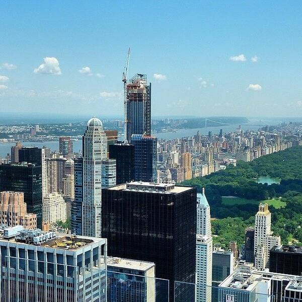 Beautiful Poster featuring the photograph #tbt #nyc Summer Of 2013. #nofilter #1 by Austin Tuxedo Cat