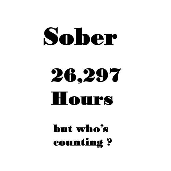 Sober Poster featuring the photograph 3 Years Sober by Florene Welebny