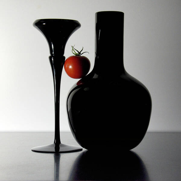 Vase Poster featuring the photograph Balance by Karen Smale