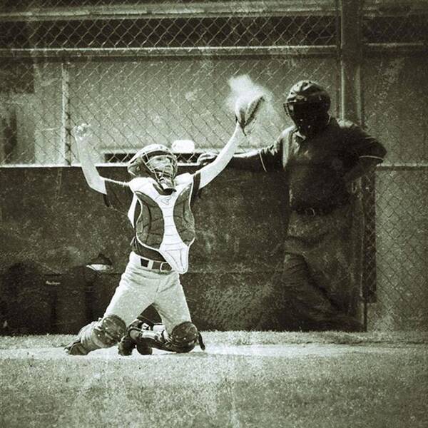 Catcher Poster featuring the photograph Catch #1 by Leah McPhail