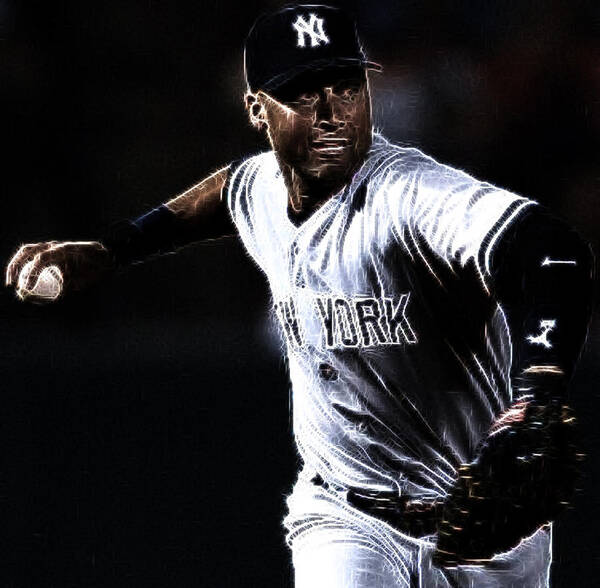 Derek Jeter Poster by Paul Ward - Fine Art America