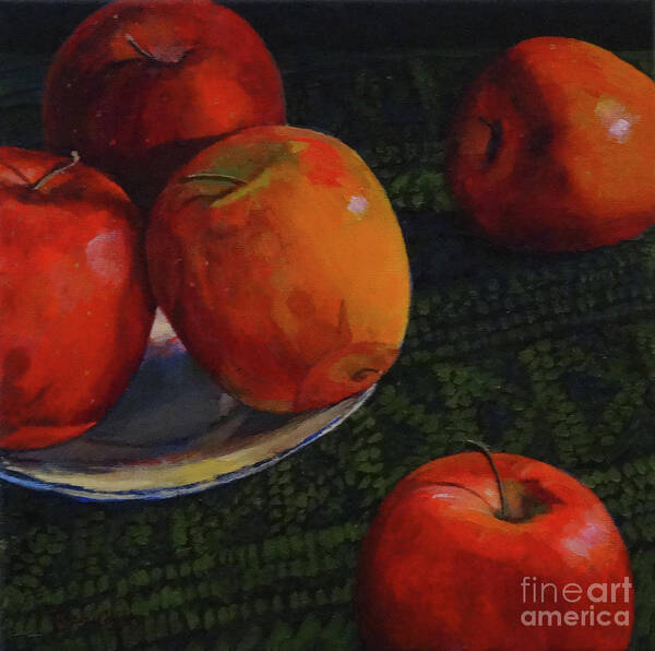 Still Life Poster featuring the painting Don't Worry About Fitting In by Joan Coffey