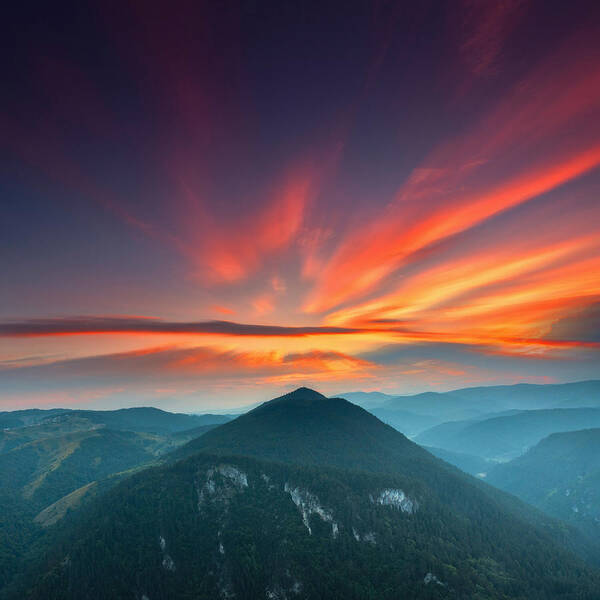 Mountain Poster featuring the photograph Eagle Eye by Evgeni Dinev