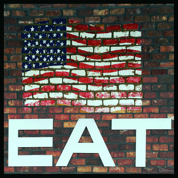 Eat Poster featuring the photograph Eat by Peggy Dietz