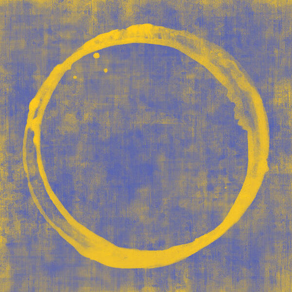Circle Poster featuring the painting Enso 1 by Julie Niemela
