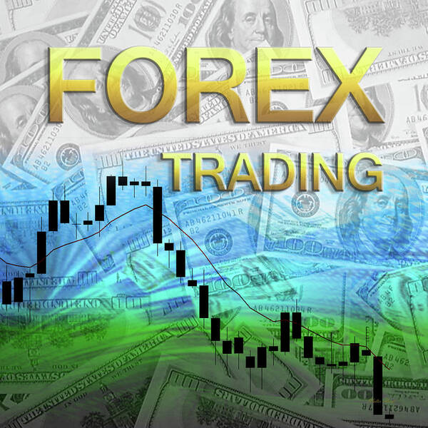 Forex Poster featuring the digital art Forex Trading 1b by Walter Herrit