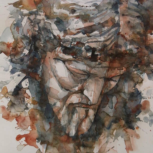 God Poster featuring the painting God is Great by Paul Lovering