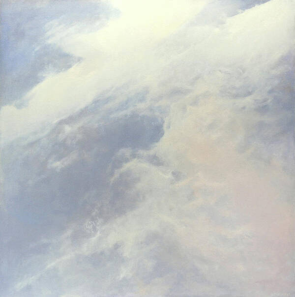 Sky Poster featuring the painting Haze by Cap Pannell