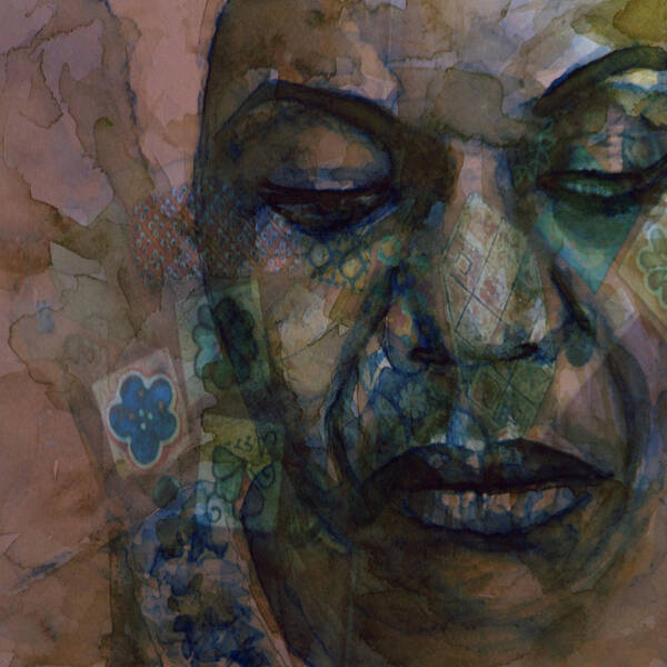 Nina Poster featuring the painting High Priestess Of Soul by Paul Lovering