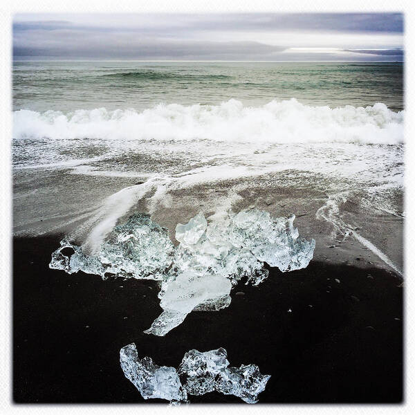Iceland Poster featuring the photograph Ice in Iceland by Matthias Hauser