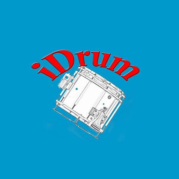 Drum Poster featuring the photograph iDrum by M K Miller