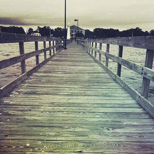 Coastalpics Poster featuring the photograph Lighthouse Pier #lighthouse #pier by Joan McCool