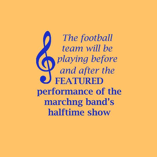 Featured Performance Of The Marching Band Poster featuring the photograph Marching Performance by M K Miller