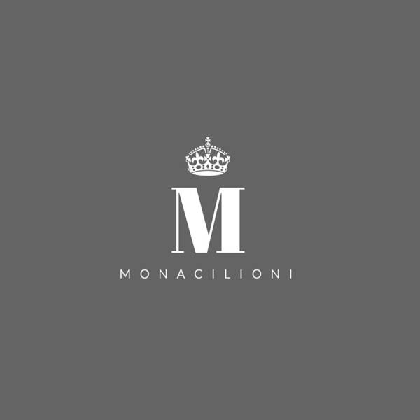 Monacilioni Corona Logo Poster featuring the digital art Monacilioni Corona by Gino Martino