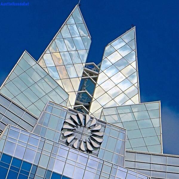 Beautiful Poster featuring the photograph My Favorite #building In #myhometown by Austin Tuxedo Cat