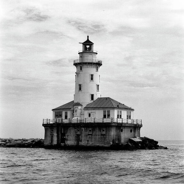 Lighthouse Poster featuring the photograph Ode to the L.S.S. by Kerry Obrist