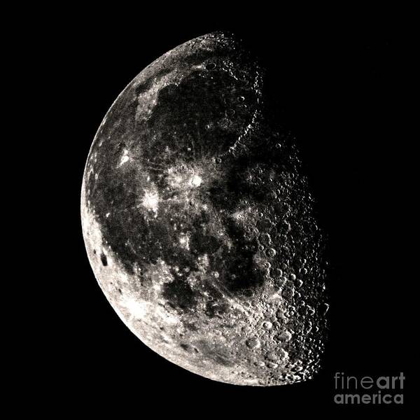 #lunar Poster featuring the photograph Positive Moon by Kip Vidrine