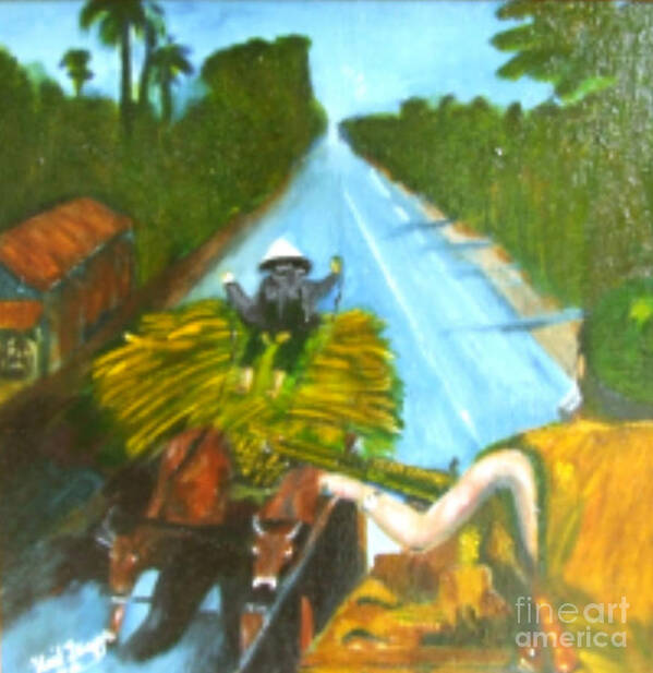Vietnam Poster featuring the painting Return From Ambush by Neil Trapp