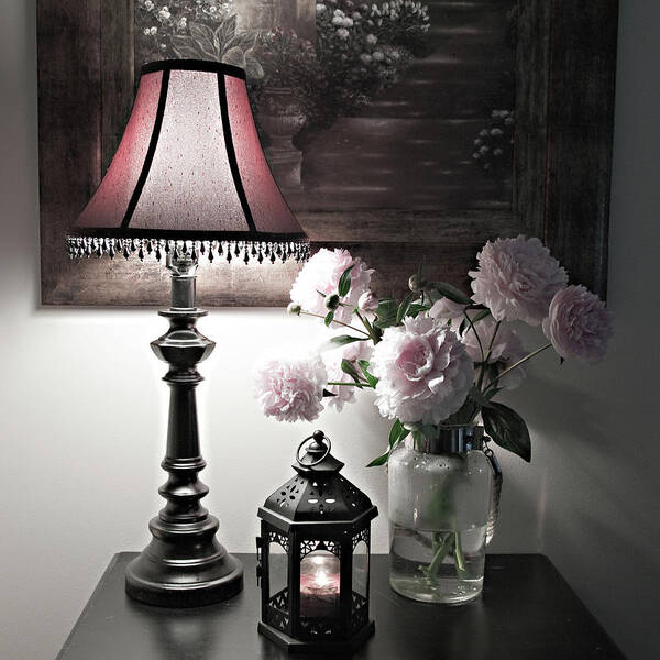 Romantic Poster featuring the photograph Romantic Nights by Sherry Hallemeier