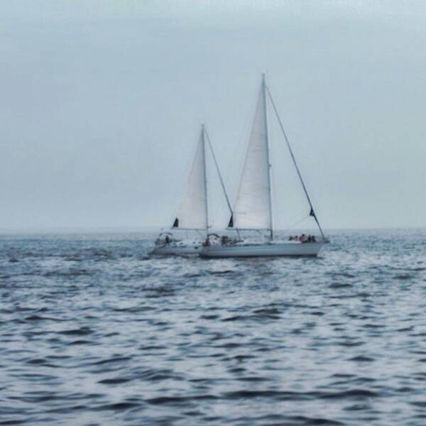Europe Poster featuring the photograph Sailing #summer #sailing #seascape by Emmanuel Varnas