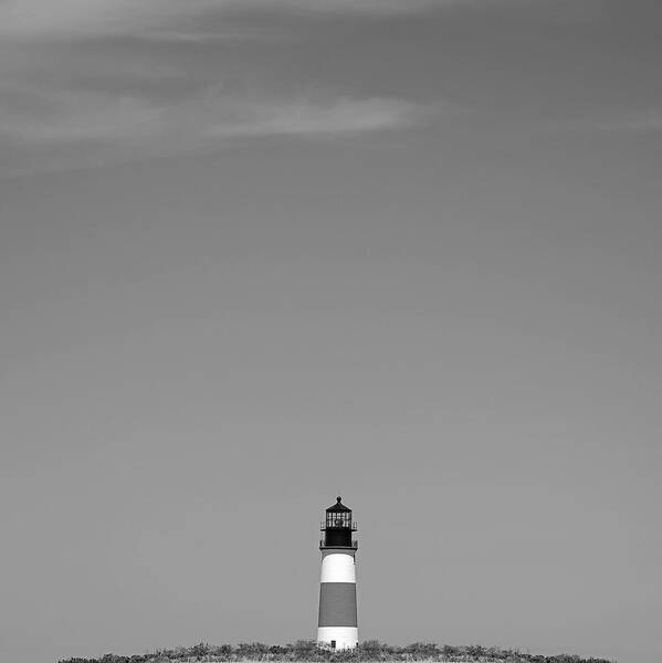 Sankaty Poster featuring the photograph Sankaty Head Lighthouse Nantucket by Charles Harden
