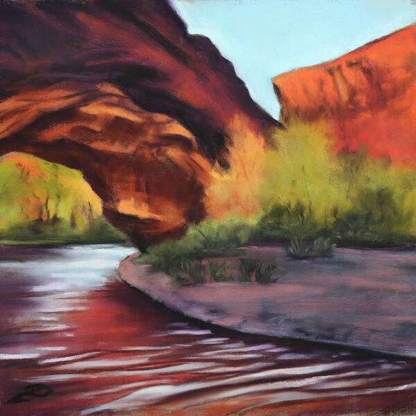 Utah Poster featuring the painting Serendipity by Sandi Snead