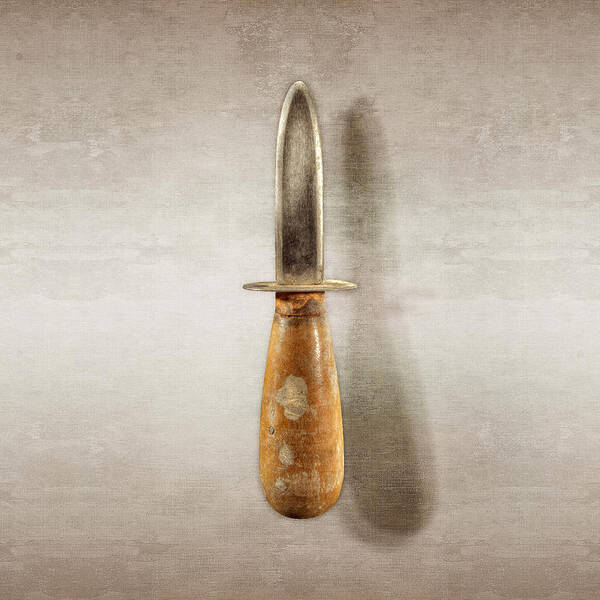 Antique Poster featuring the photograph Shorty Knife by YoPedro
