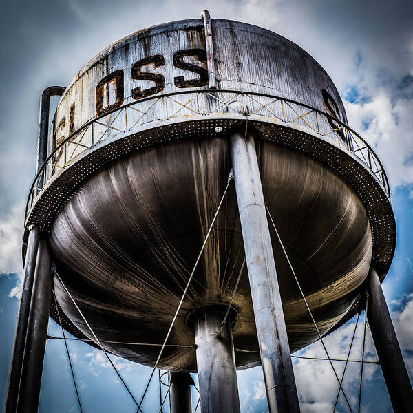 Markpeavyphotography Sloss Furnace Birmingham Alabama Poster featuring the photograph Sloss Tower by Mark Peavy