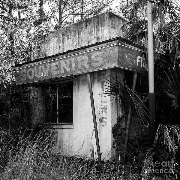 Monochromatic Poster featuring the photograph Souvenirs by Lenore Locken