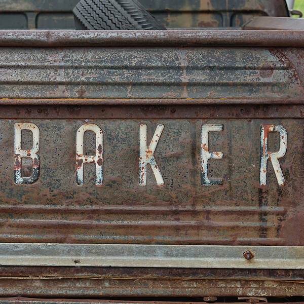 Americana Poster featuring the photograph Square Baker Studebaker by Bert Peake