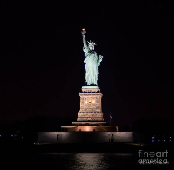  Poster featuring the photograph Statue of Liberty by Mark Dahmke