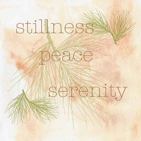 Stillness Poster featuring the painting Stillness by Kandy Hurley