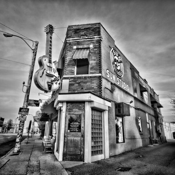 Memphis Poster featuring the photograph Sun Studio - Memphis #2 by Stephen Stookey