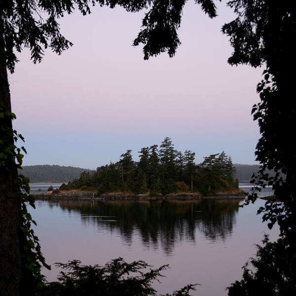 Orcas Island Poster featuring the photograph Peaceful Morning by Debra Sabeck