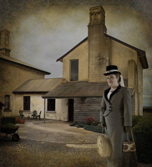 Highfields Poster featuring the photograph The Governess by Mel Brackstone