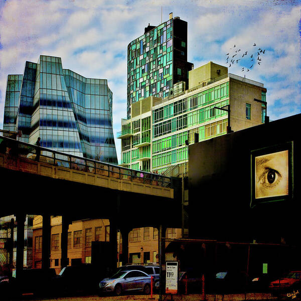 New York Poster featuring the photograph The Highline NYC by Chris Lord