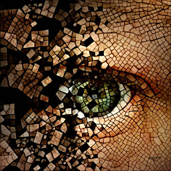 Digital Art Poster featuring the digital art Total Mental Deterioration by Artful Oasis