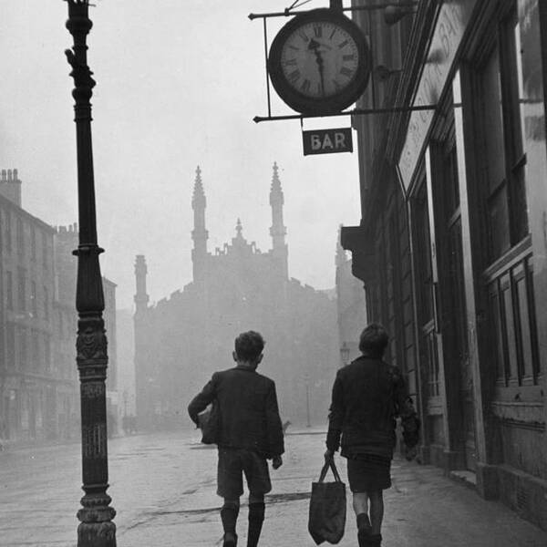 Child Poster featuring the photograph Glasgow Boys #1 by Bert Hardy