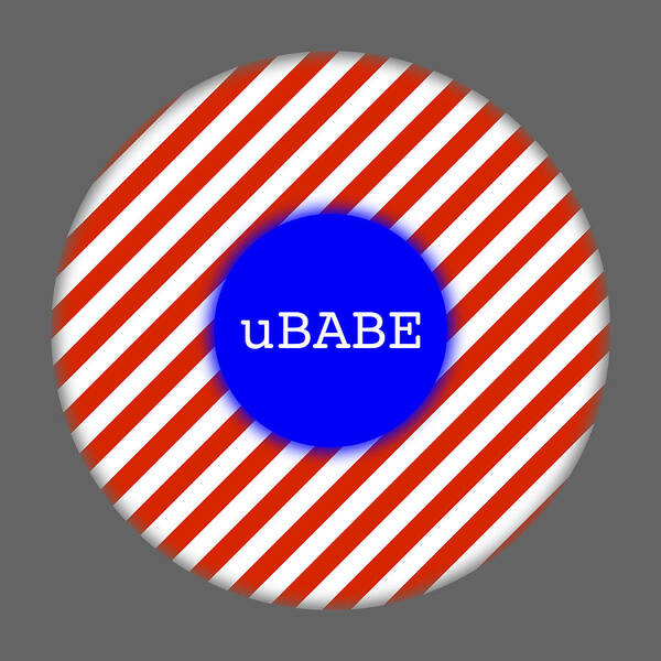 Ubabe Mint Poster featuring the digital art Candy by Ubabe Style