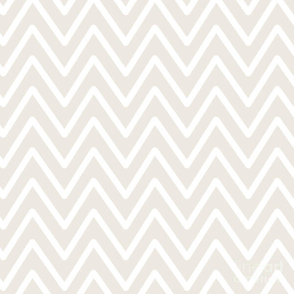 Chevron Poster featuring the photograph Chevron Wave Gardenia by Sharon Mau