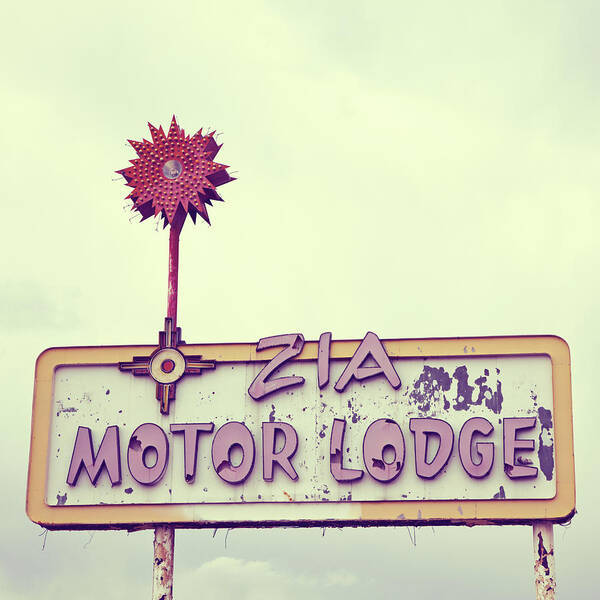 Faded Glory Poster featuring the photograph Faded Glory - Route 66 by Melanie Alexandra Price