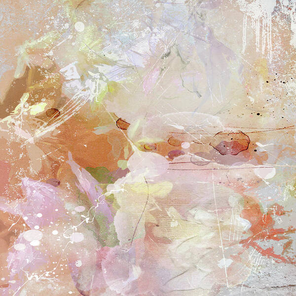 Abstract Poster featuring the photograph Flora's Secret by Karen Lynch