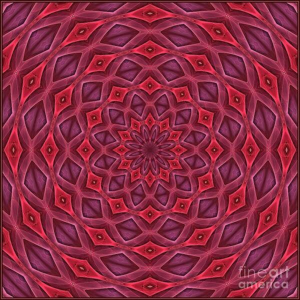 Fractal Tile Poster featuring the digital art Jack-K12-03122019-8 by Doug Morgan