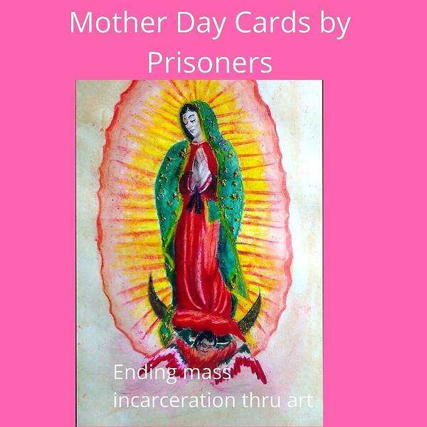 Mother Day Cards Poster featuring the drawing Mother Day Cards by Darealprisonart