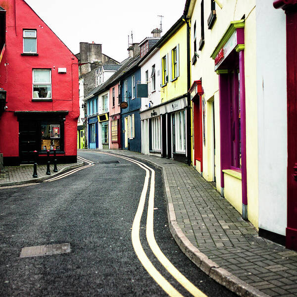 Tranquility Poster featuring the photograph Narrow Kinsale Street by Gomaba